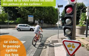 Le code de la route évolue en faveur des piétons et des cyclistes