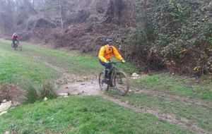 VTT dans la boue :-D