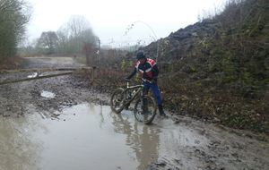 VTT dans la boue :-D