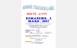 Rallye de Dammartin en Goële - ROUTE + VTT