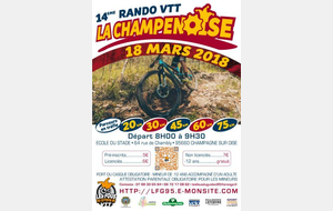 VTT La Champenoise  Distance 45-65