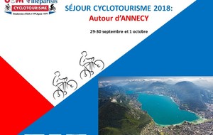 ANNECY - Etape de l'USMV Cyclotourisme