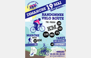 CYCLO de ST MARD - ROUTE