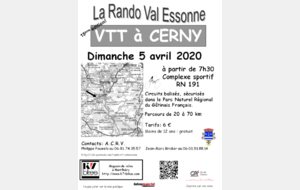 ** ANNULE ** VTT Cerny