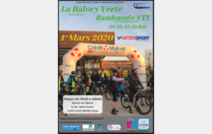 *** ANNULEE *** VTT La Balory verte