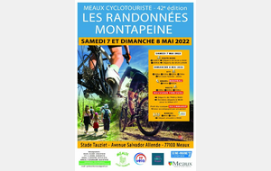 Les Randonnées MONTAPEINE - Sorties du SAMEDI 160 ou 200 kms