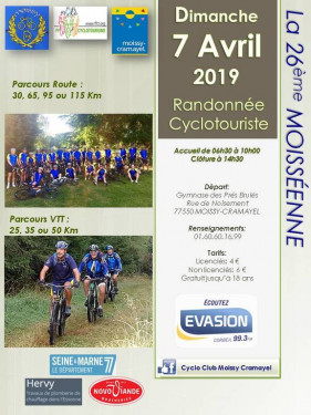 ROUTE : La Moisséenne 115/160/200 31ème édition
