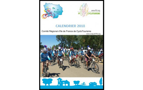 Calendrier des organisations cyclotouristes en Ile-de-France 2018 !